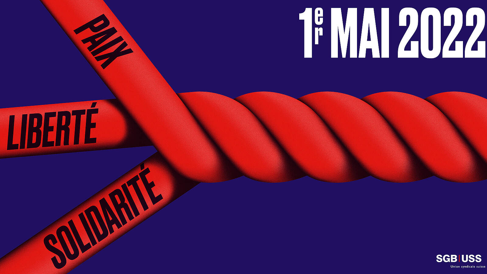 Paix, liberté, solidarité – le 1er Mai 2022