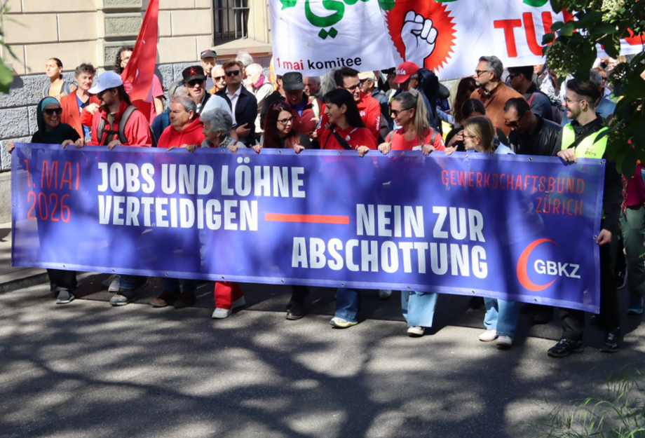 Manif à Zürich