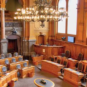 Salle du Conseil des États