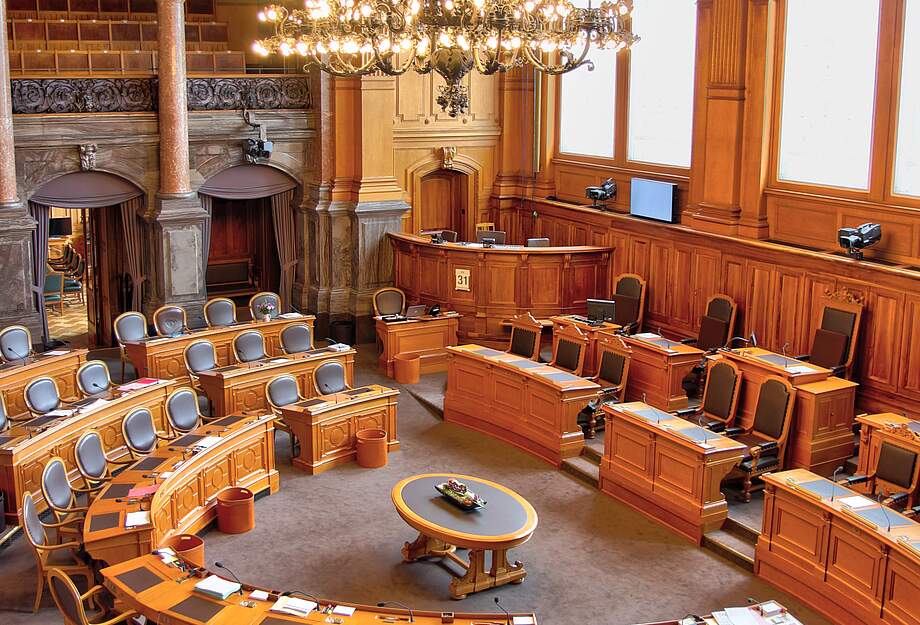 Salle du Conseil des États