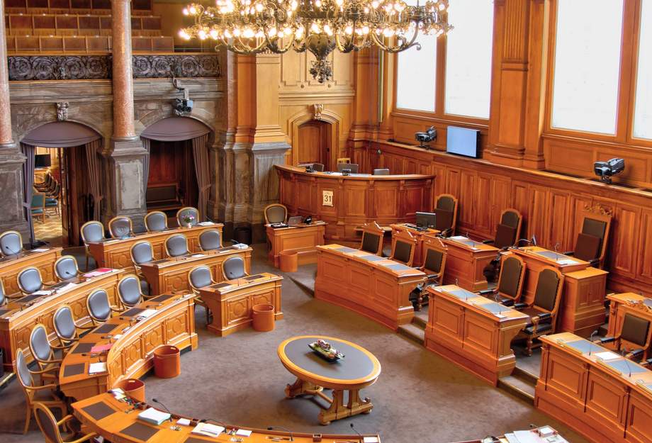 Salle du Conseil des États