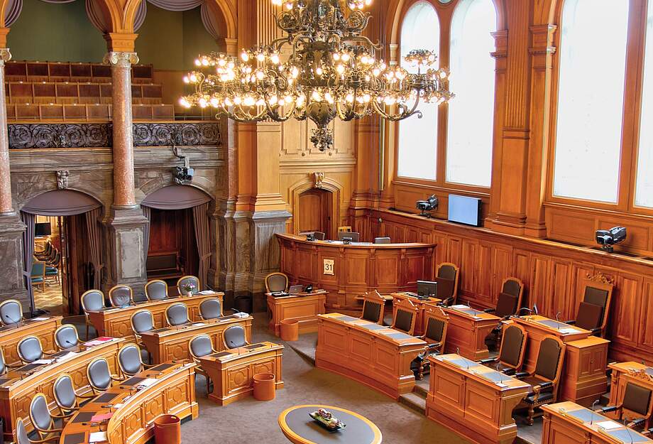 Salle du Conseil des États