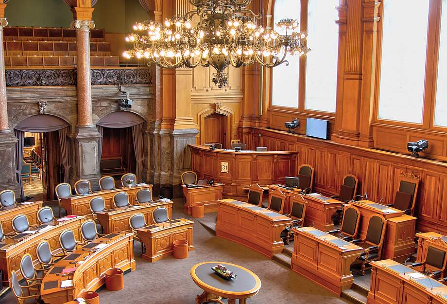 Salle du Conseil des États