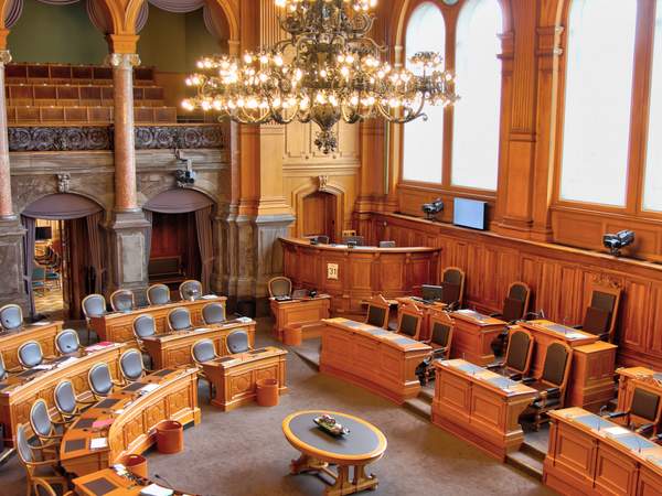 Salle du Conseil des États