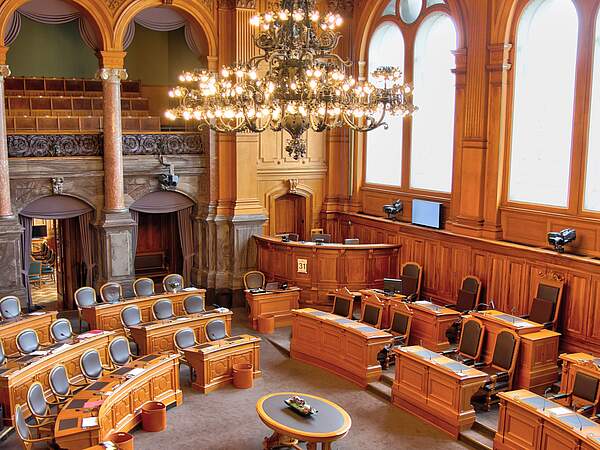 Salle du Conseil des États