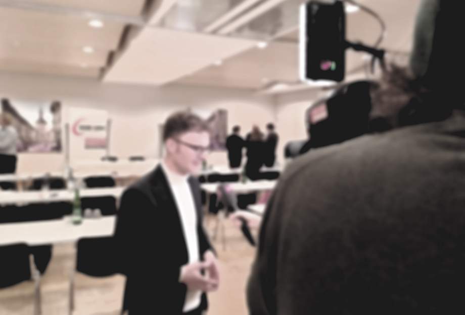 Image symbolique d'une interview