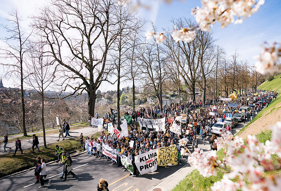 Manif à Berne