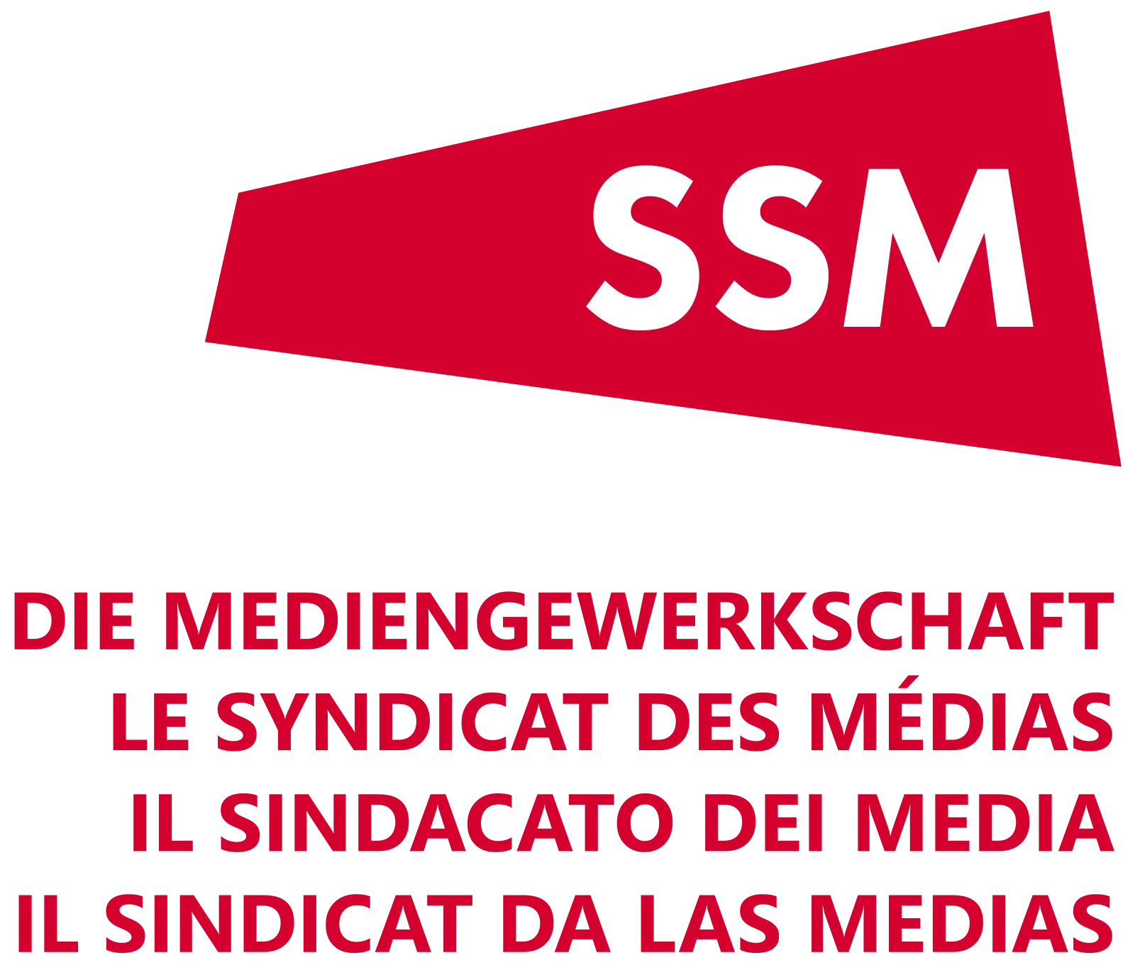 SSM - Schweizer Syndikat Medienschaffender SSM - Logo