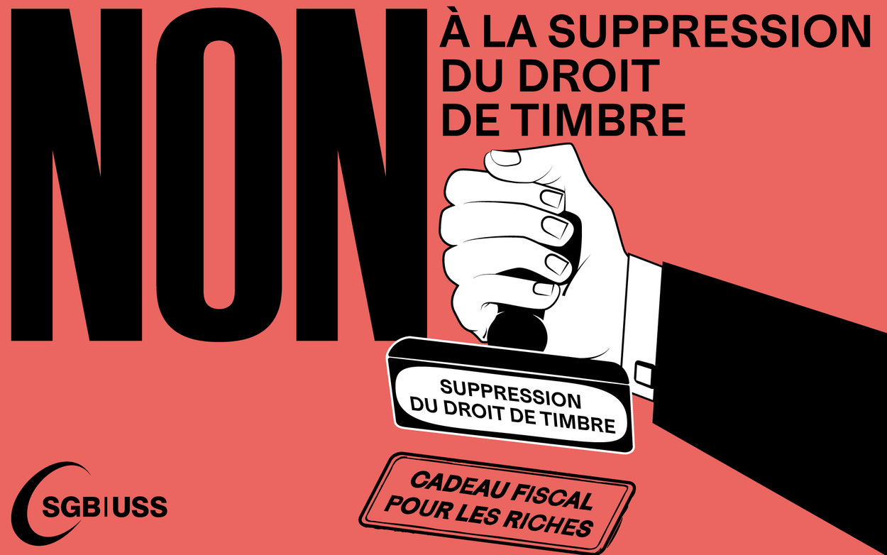 NON à la suppression du droit de timbre