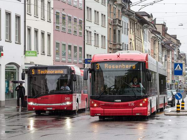 Des autobusses à Winterthur