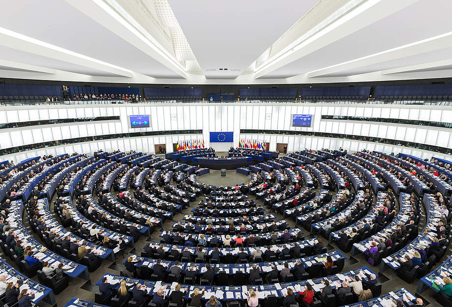 Vue intérieure Parlement européen