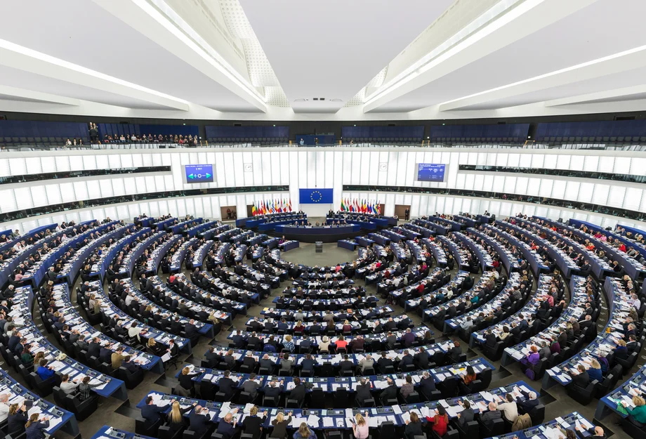 Parlement de l'UE Vue intérieure Parlement européen