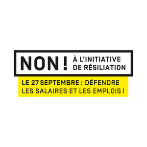 Logo de la campagne contre l'initiative de l'UDC