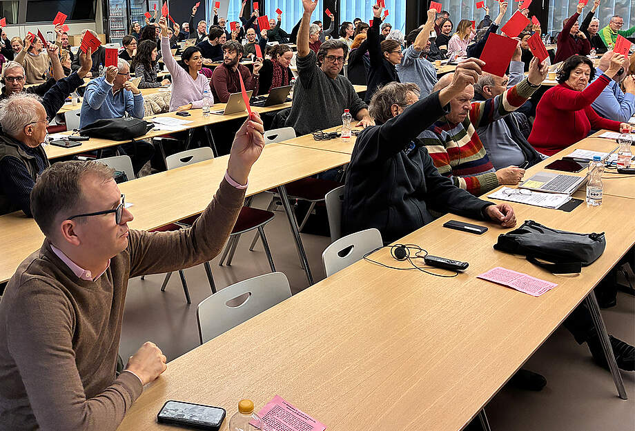 Image des délégués de l'USS