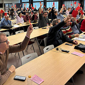 Image des délégués de l'USS