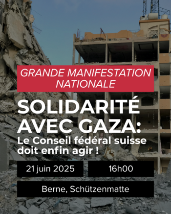 Flyer pour la manif