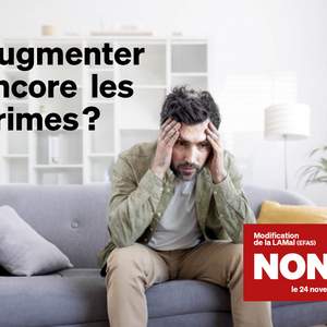 Augmenter encore les primes ? NON à EFAS le 24 novembre 2024