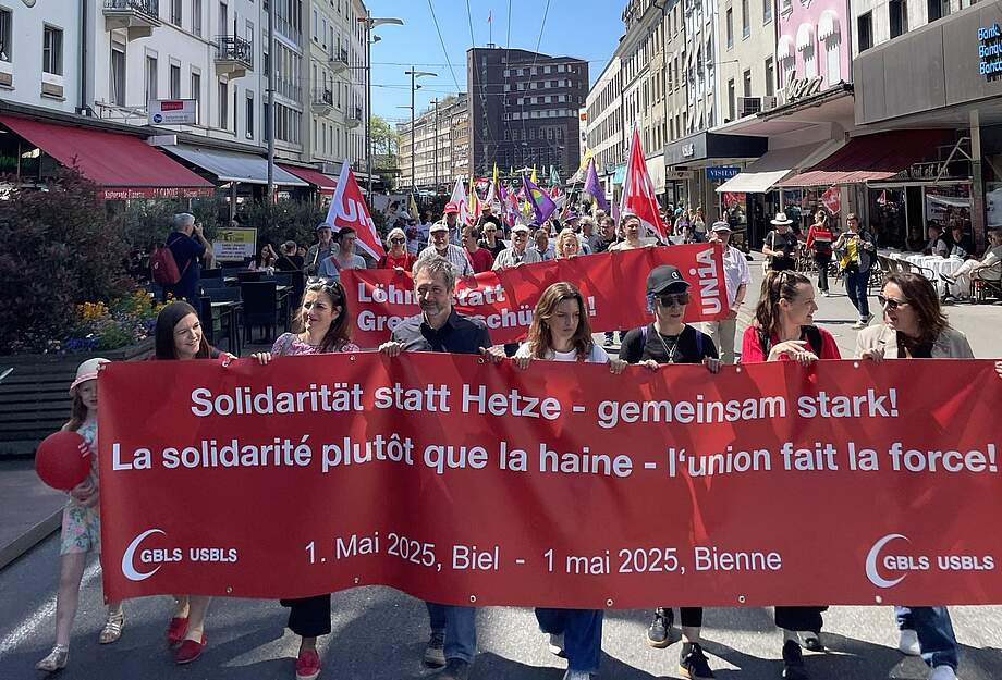 1er Mai 2025 à Bienne