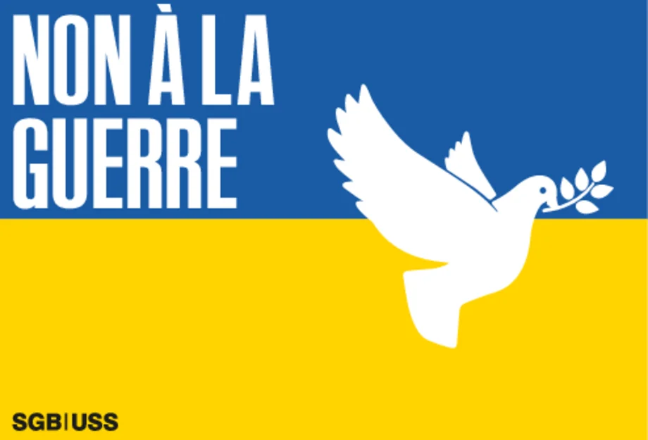 Non à la guerre : l'appel des syndicats contre les opérations en Ukraine