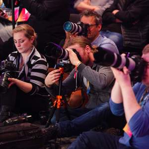 Des photo journalistes