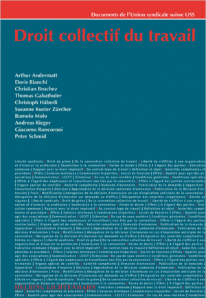 La couverture du livre Couverture du livre : Droit collectif du travail