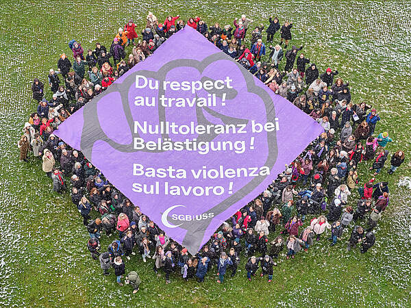 Action des déléguées du Congrès : Du respect au travail !