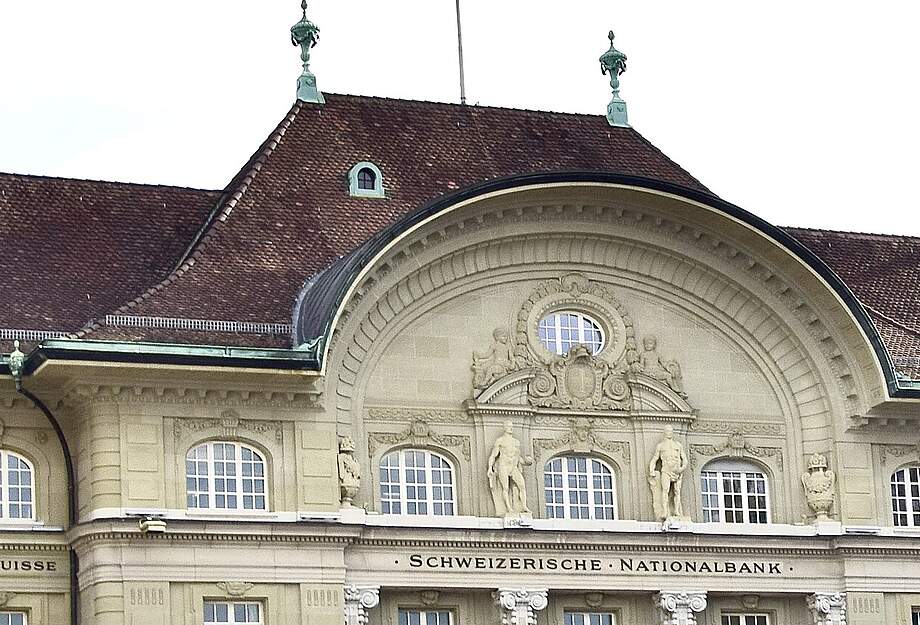 Vue extérieure de la Banque nationale à Berne
