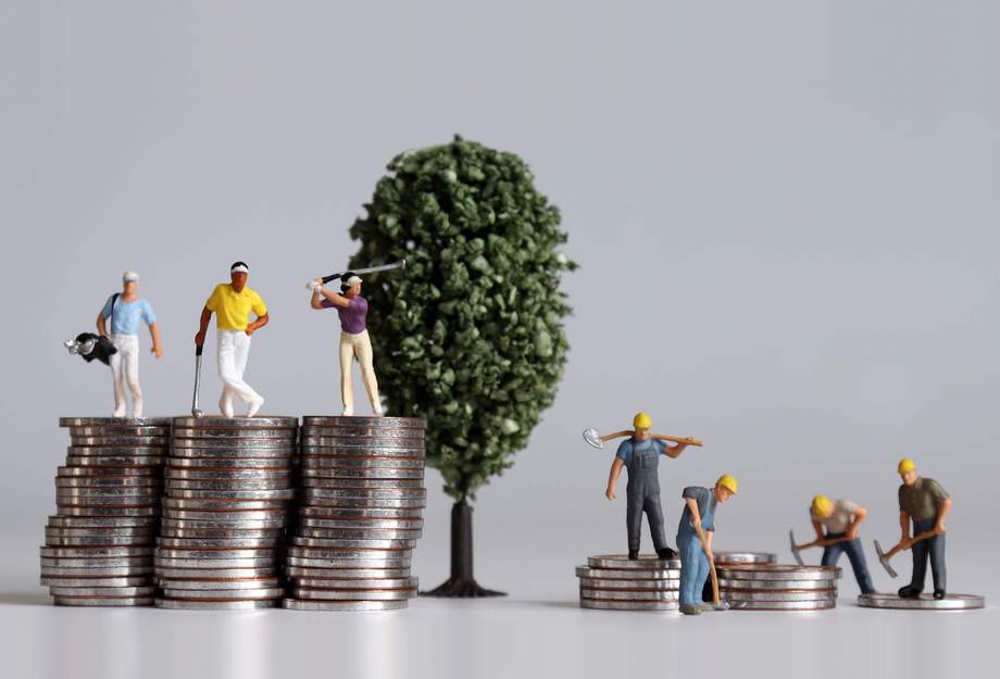 Répartition inégale