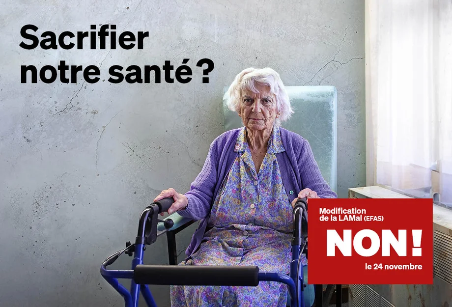 Sacrifier notre santé ? NON à EFAS le 24 novembre 2024