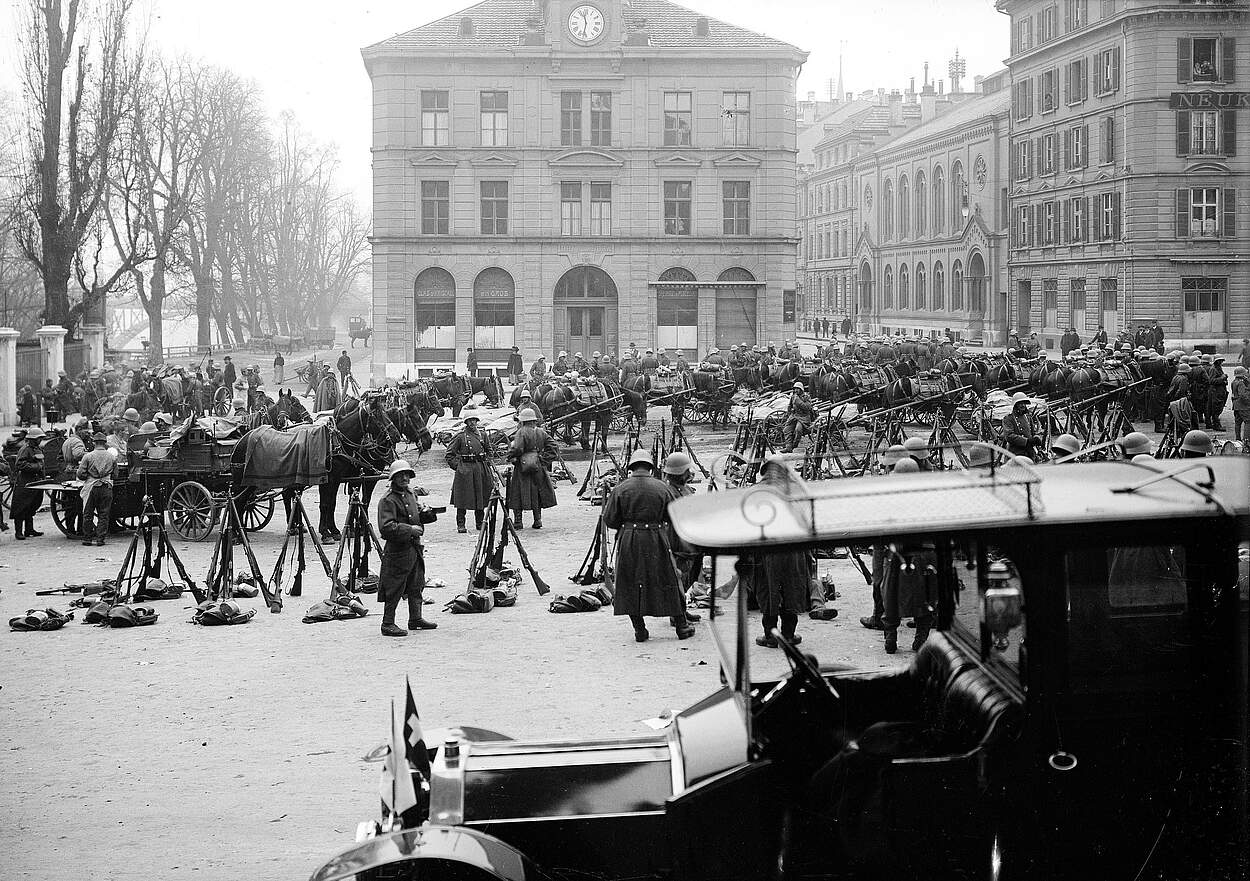 Historisches Foto von 1918