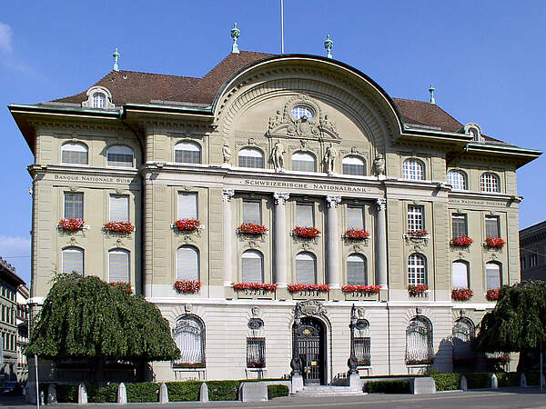 Le siège de la Banque nationale sur la Place fédérale