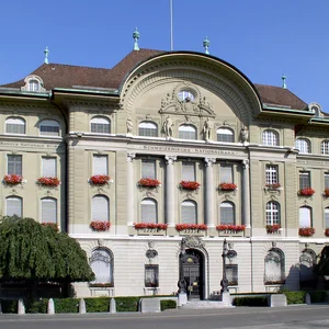 Le siège de la Banque nationale sur la Place fédérale