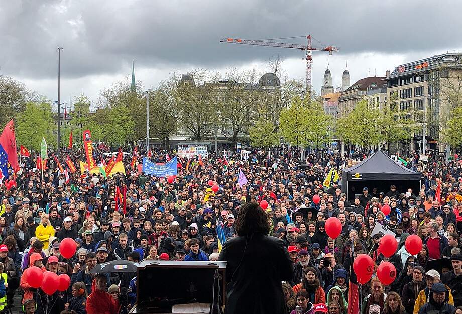 1er Mai 2023 à Zurich