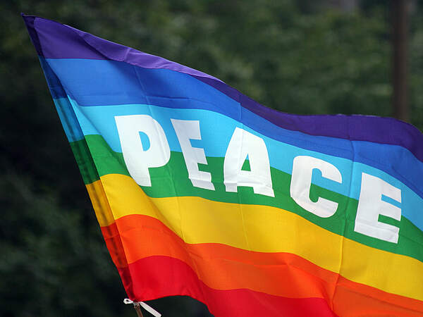 Drapeau "peace"