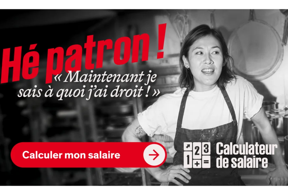 Hé patron, maintenant je sais à quoi j'ai droit !