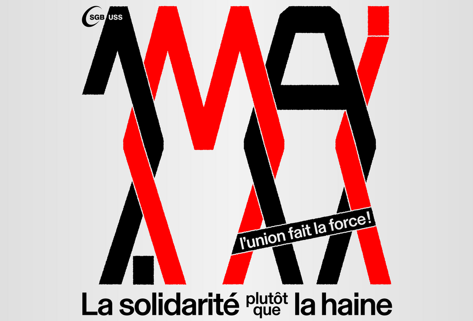 1er mai - solidarité plustôt que la haine