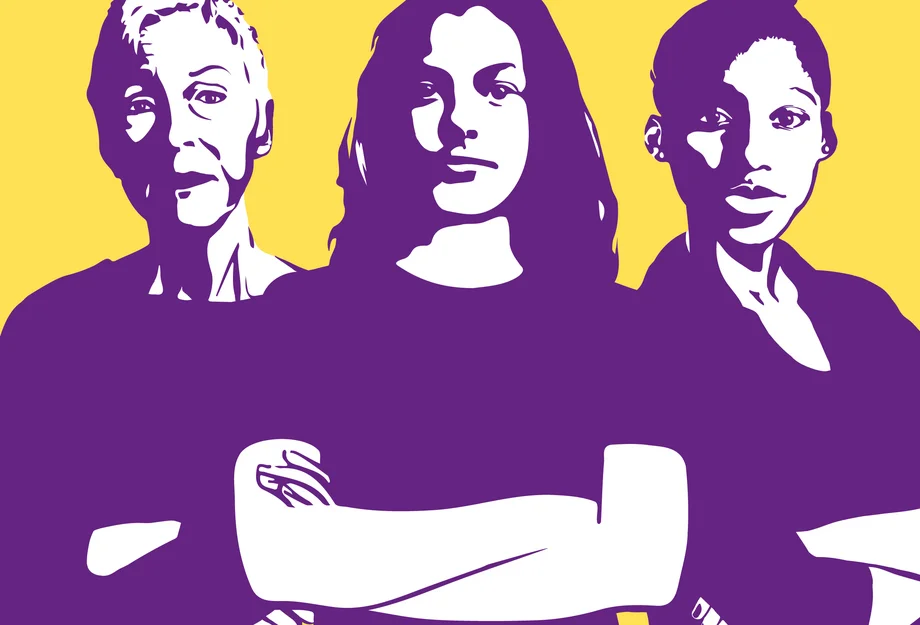 Le motif de la campagne pour la Grève des femmes* Grève des femmes*