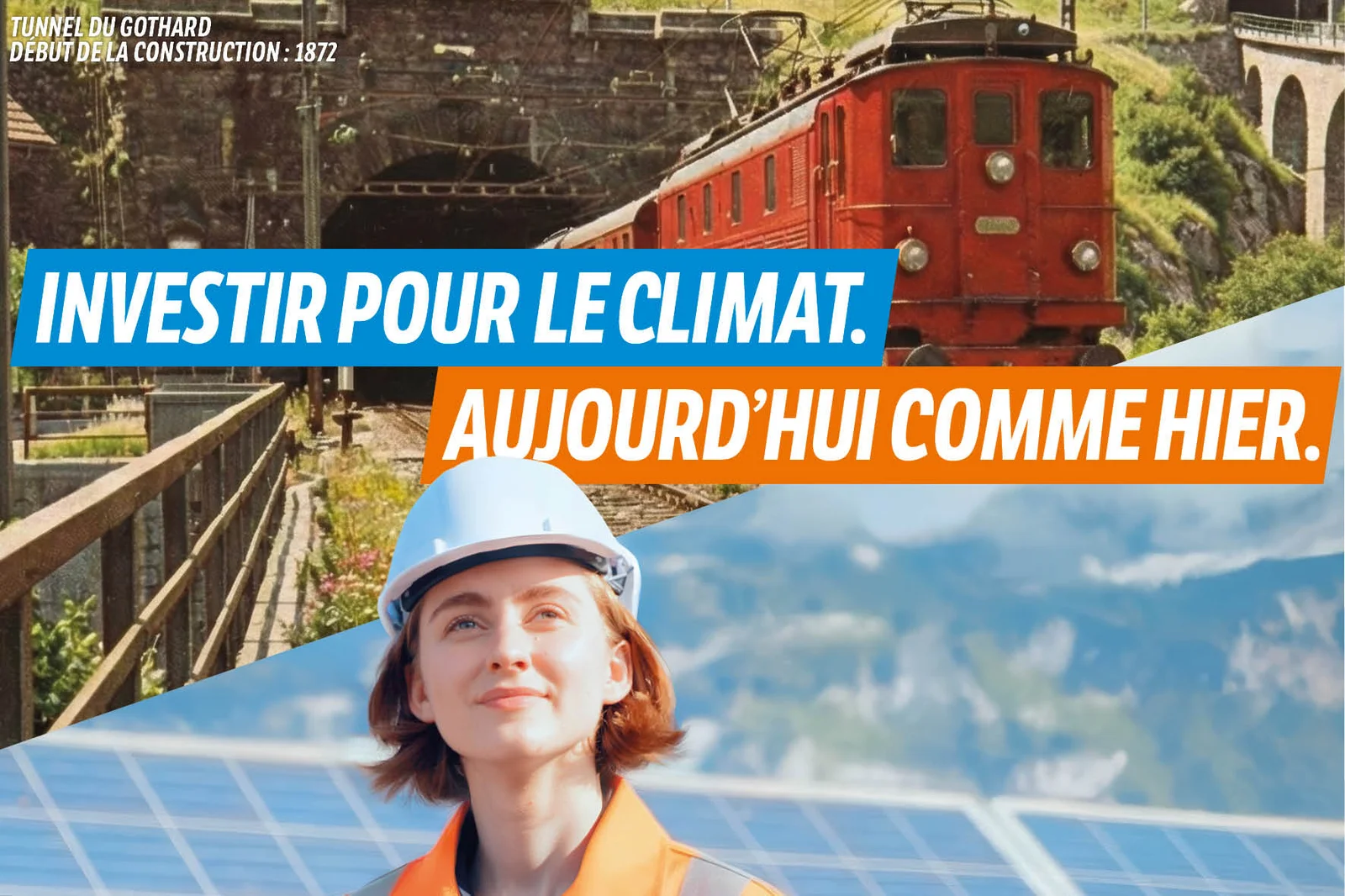 Investir pour le climat - aujourd'hui comme hier.