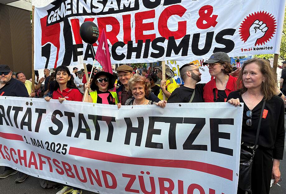 Manif à Zurich