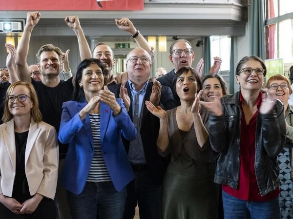 Photo de la journée de votation sur la LPP