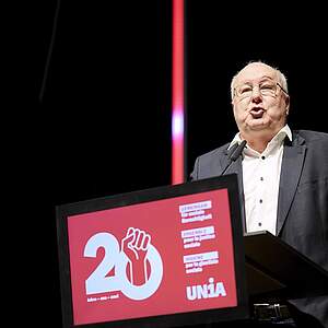 Pierre-Yves Maillard au Congrès d'Unia 2025