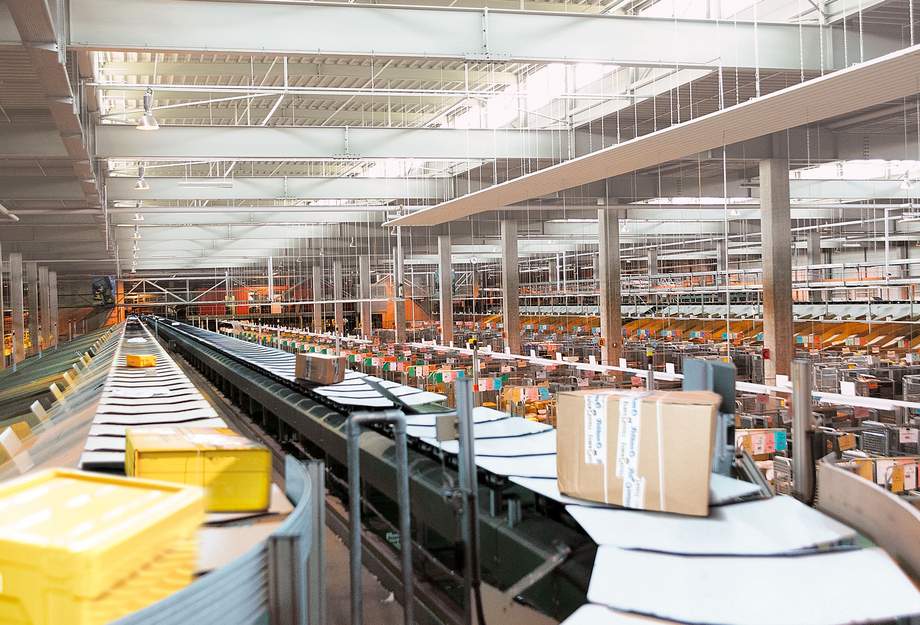 Logistique tri des colis