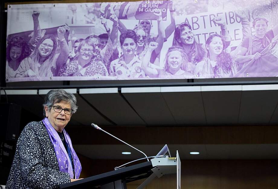 Ruth Dreifuss au Congrès