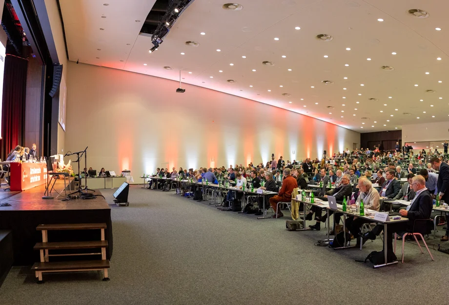 Photo panoramique du Congrès