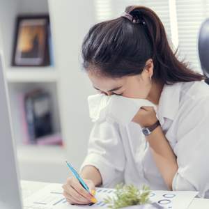 Malade au travail