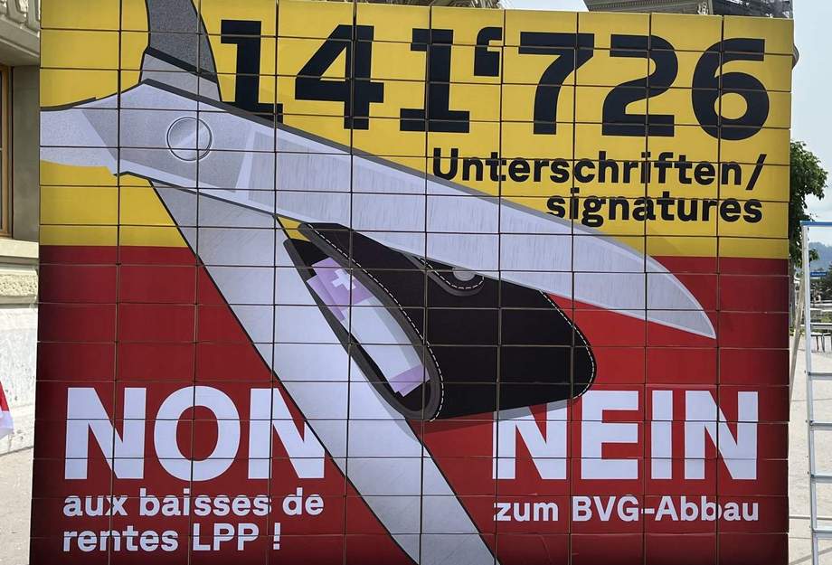 Photo du dépot de signatures