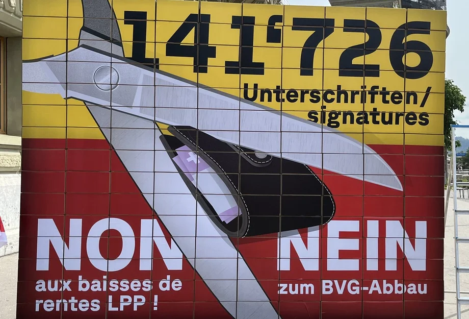 Photo du dépot de signatures