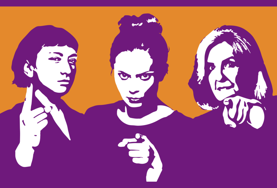Trois femmes qui nous rappellent la grève des femmes