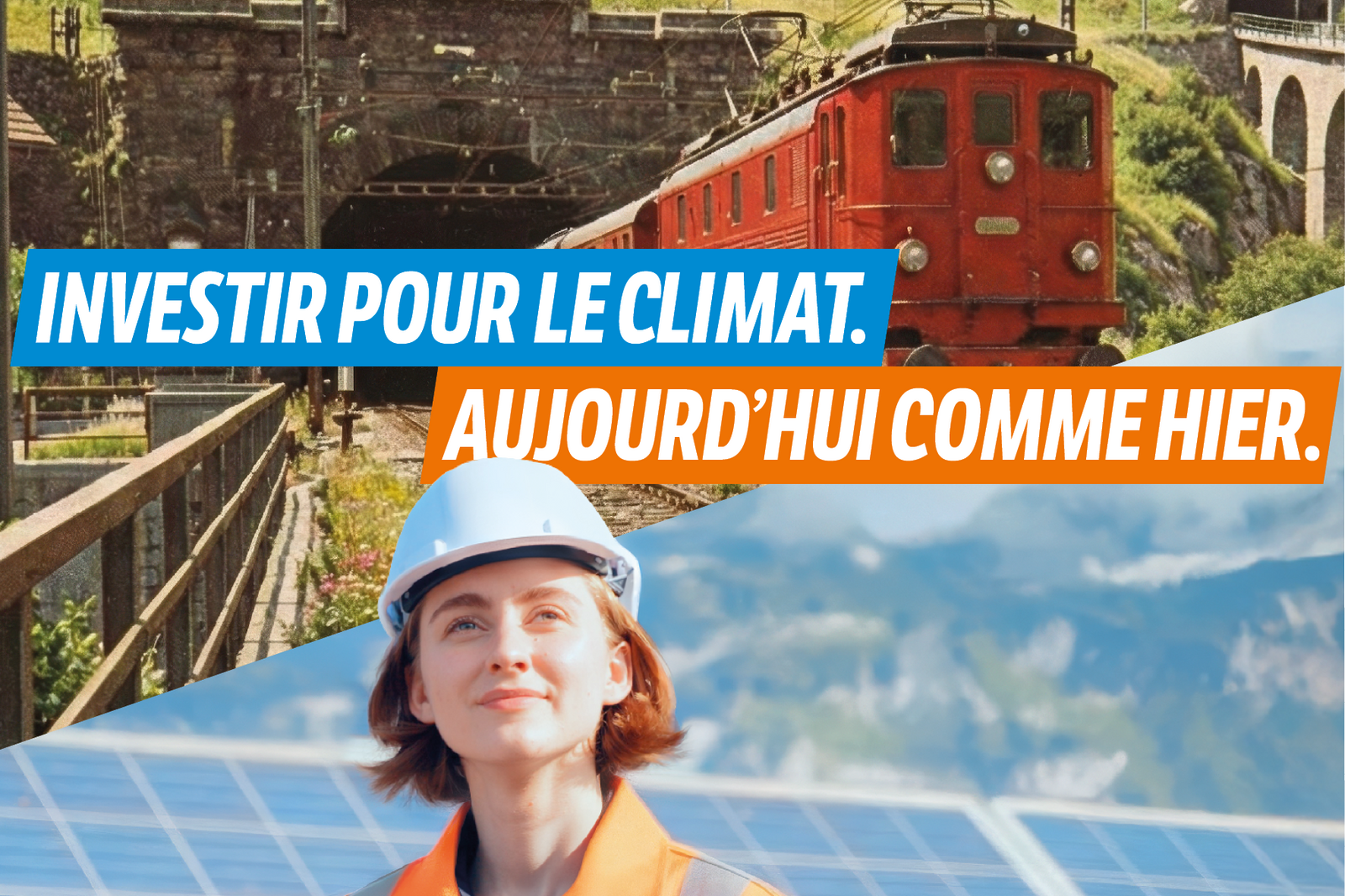Investir pour le climat. Aujourdh'hui comme hier.