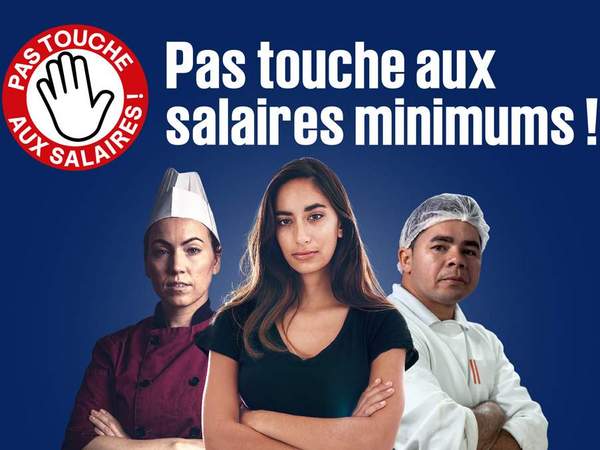 Pas touche aux salaires minimums